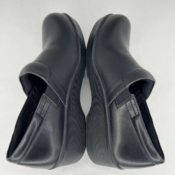 Dr Scholls Womens Size 8 Career Black Dynamo Slip Resistant Gel Cushion Clogs - Picture 6 of 9